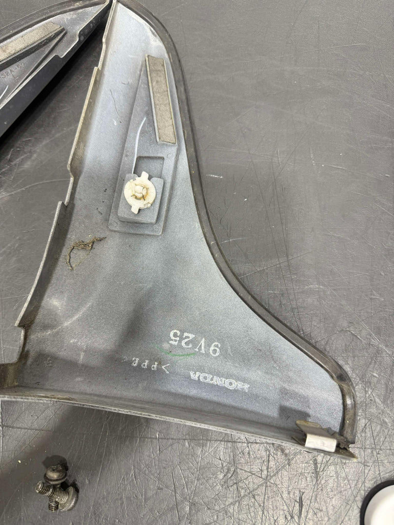 2000 HONDA S2000 AP1 OEM SILVERSTONE SIDE STRAKE SET WITH HARDWARE USED