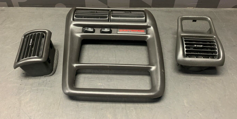 2001 CAMARO SS OEM RADIO BEZEL DASH TRIM VENT SET PANELS 27K