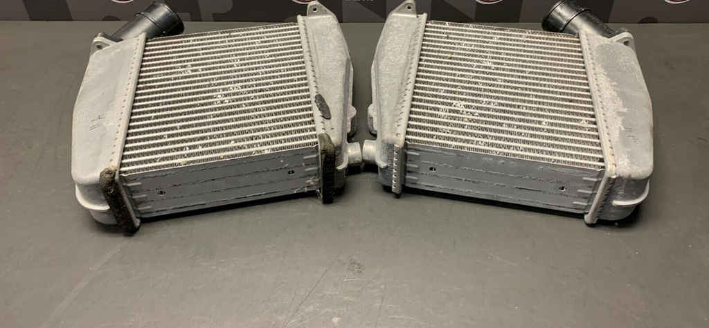 NISSAN R35 GTR OEM FRONT MOUNT INTERCOOLERS DRIVER PASSENGER