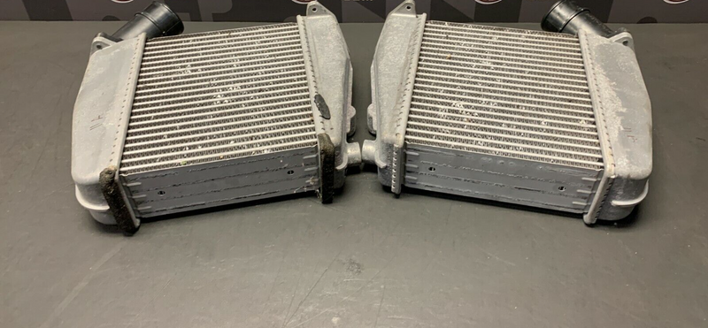 NISSAN R35 GTR OEM FRONT MOUNT INTERCOOLERS DRIVER PASSENGER