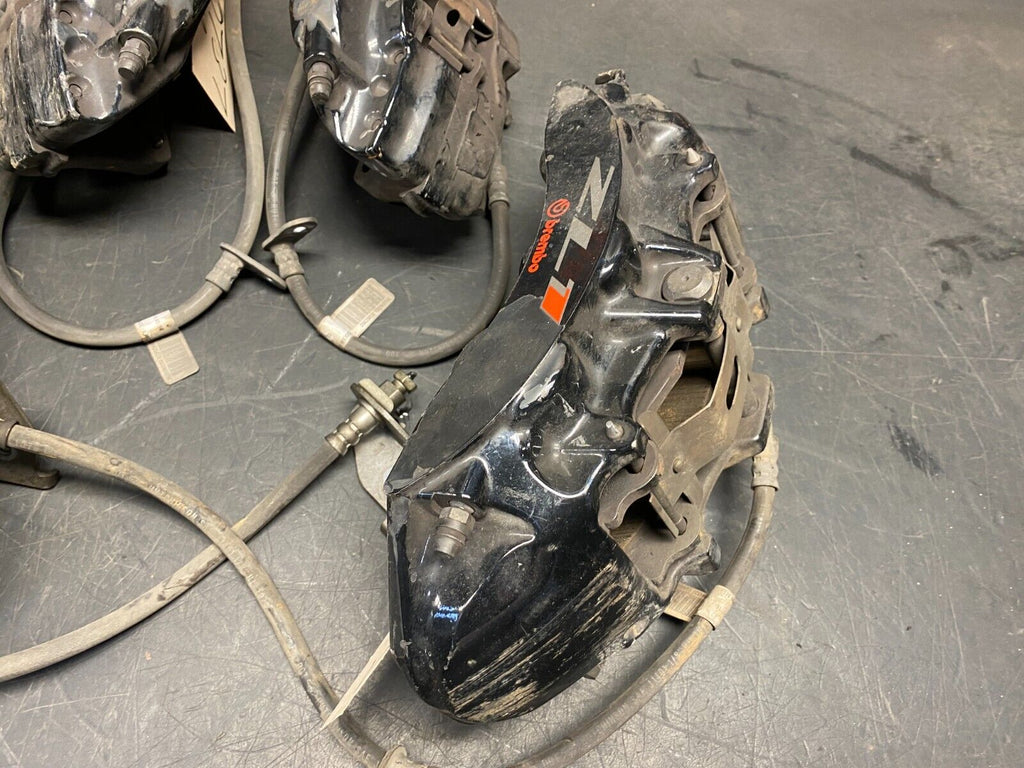 2015 CHEVROLET CAMARO ZL1 OEM BRAKE CALIPER SET FRONT REAR 6/4 BIG BRAKES USED