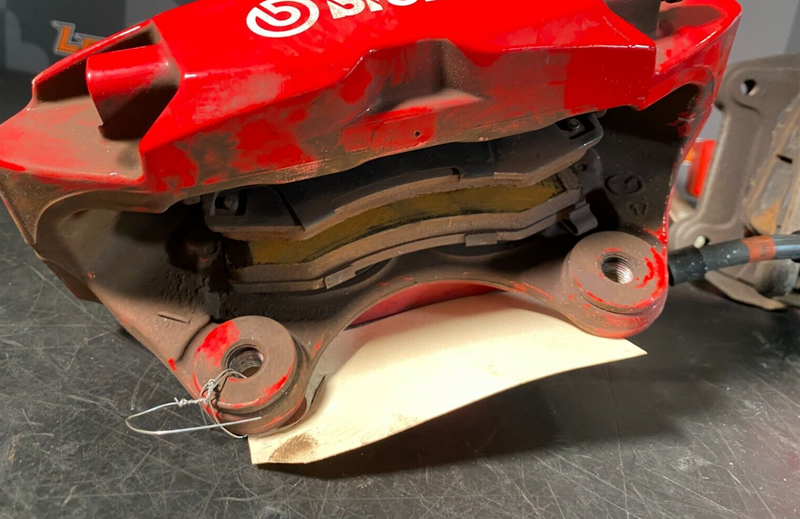 2018 MAZDA MIATA ND OEM BREMBO FRONT BRAKE CALIPERS PAINTED REARS PAIR RED USED