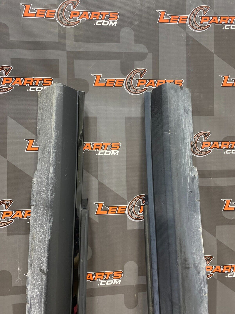 2014 CHEVROLET CAMARO ZL1 OEM SIDE SKIRT ROCKER PANELS PAIR DR PS USED *READ*