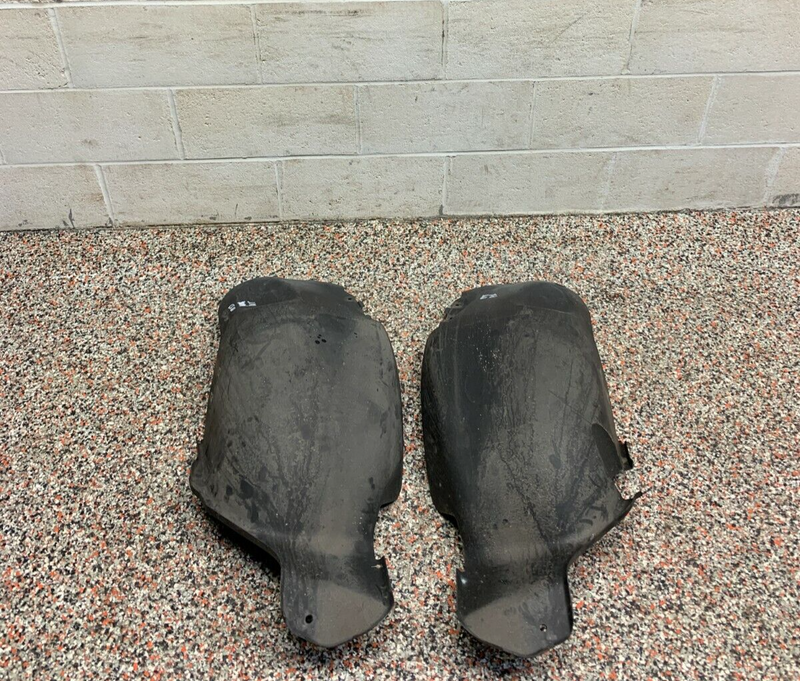 2004 CADILLAC CTS-V CTS V OEM DRIVER PASSENGER REAR FENDER LINERS