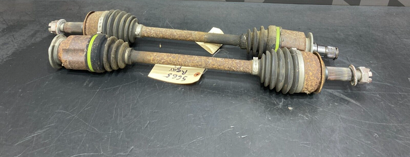 2008 EVOLUTION X EVO 10 GSR OEM REAR CV AXLES PAIR DRIVER PASSENGER REAR USED