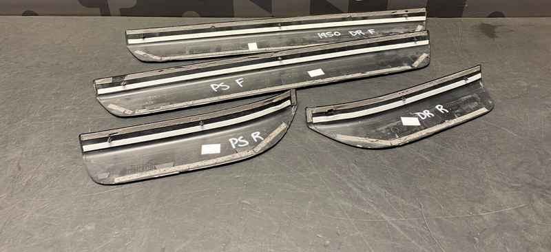 2012 Audi Q5 V6 S LINE OEM DOOR SILL SCUFF PANELS SET FRONT REAR USED