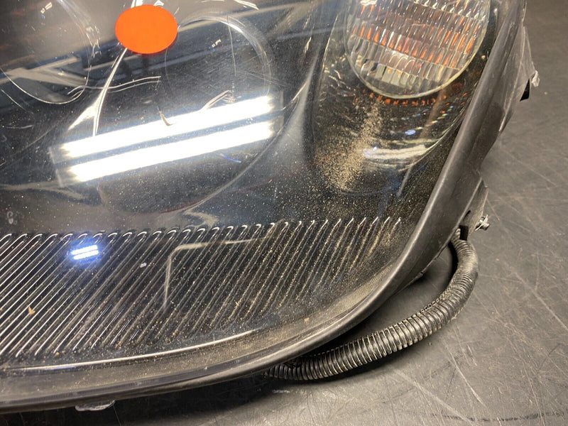 2008 CORVETTE C6 OEM BLACK DRIVER LH HEADLIGHT HEADLAMP **PARTS ONLY** USED