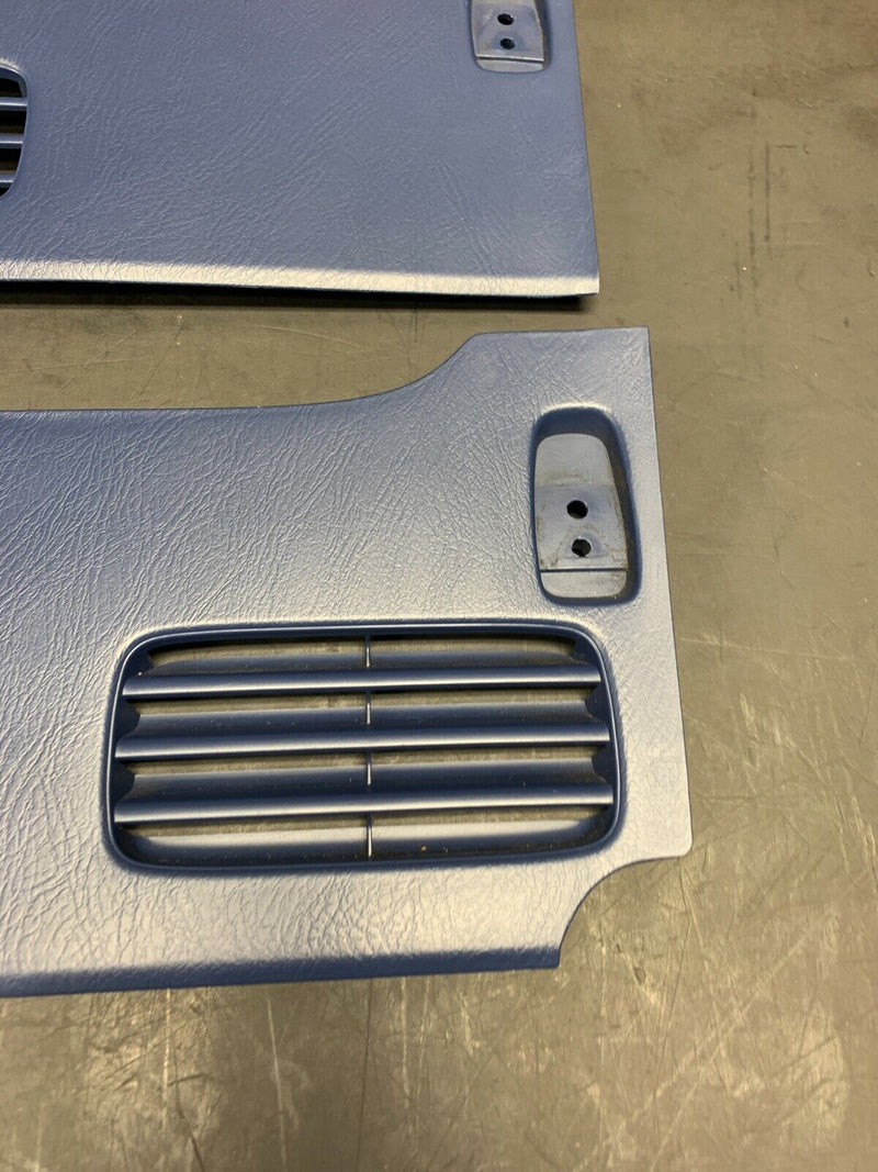 2002 HONDA S2000 AP1 OEM DRIVER PASSENGER REAR INTERIOR TRIM PANELS BLUE