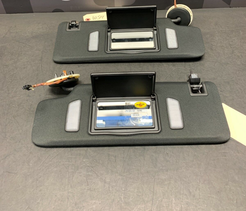 2017 CAMARO SS COUPE OEM SUN VISORS DRIVER PASSENGER