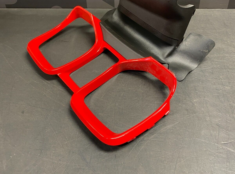 2011 CHEVROLET CAMARO SS OEM GAUGE CLUSTER BEZEL TRIM PAINTED RED USED