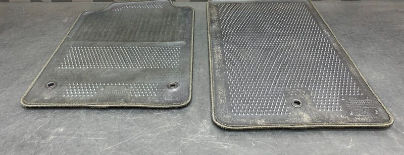 2013 CORVETTE C6 OEM FLOOR MATS PAIR DRIVER PASSENGER USED