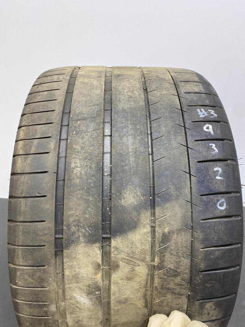 MICHELIN PILOT SUPER SPORT ZP 335/25/20 5/32 TREAD WEAR (1) TIRE USED