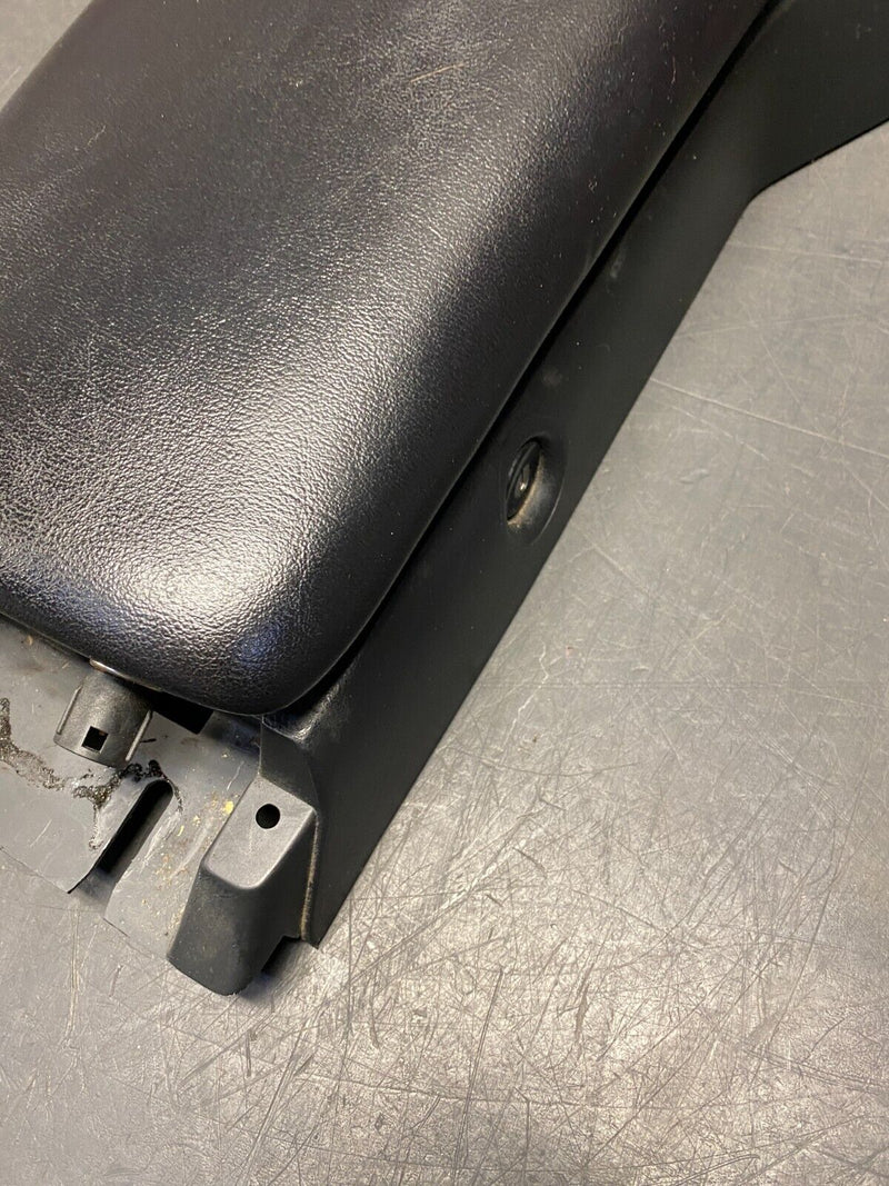 2001 CORVETTE C5 Z06 OEM BLACK LEATHER CENTER CONSOLE ASSEMBLY USED