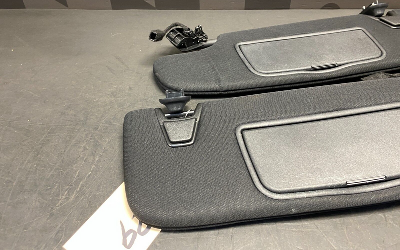 2019 FORD MUSTANG GT OEM SUN VISORS PAIR DRIVER PASSENGER USED