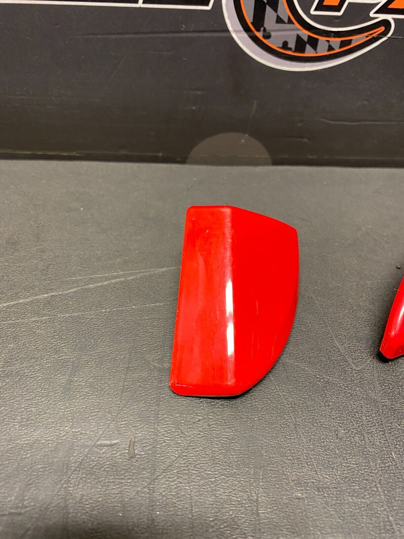 2007 PORSCHE 911 TURBO 997.1 OEM DASH TRIM FILLER PANELS PAINTED RED USED