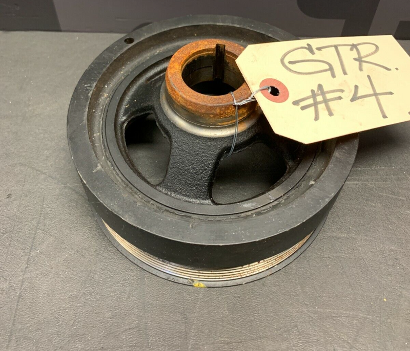 NISSAN GTR R35 OEM CRANK PULLEY HARMONIC BALANCER