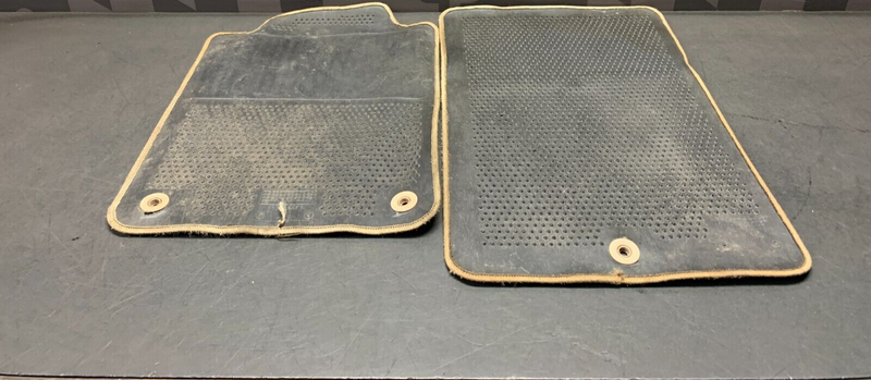 2007 CORVETTE C6 OEM DRIVER PASSENGER FLOOR MATS