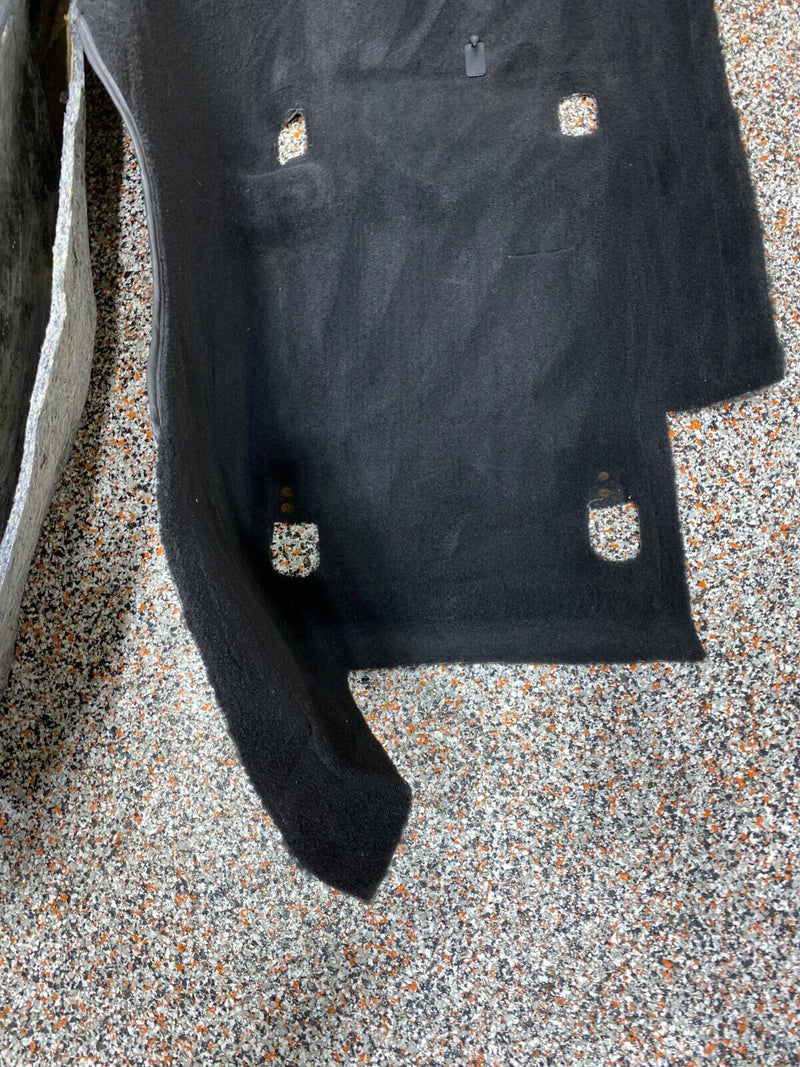 2003 CORVETTE C5 Z06 OEM BLACK CABIN AREA CARPET SET DRIVER PASSENGER USED