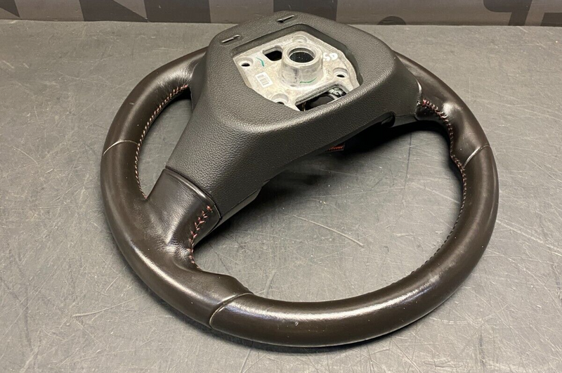 2015 CHEVROLET CAMARO ZL1 OEM LEATHER STEERING WHEEL ASSEMBLY USED