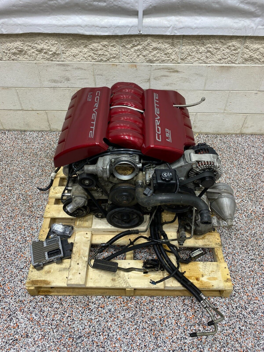 2012 CORVETTE GRANDSPORT OEM 6.2 LS3 DRY SUMP LS ENGINE LONGBLOCK DROPOUT 76K