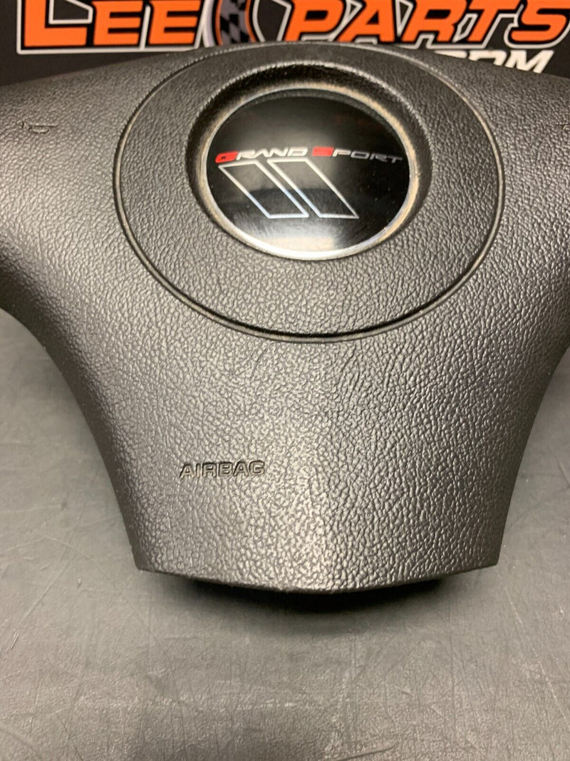 2012 CORVETTE GRANDSPORT OEM DRIVER STEERING WHEEL AIRBAG AIR BAG USED