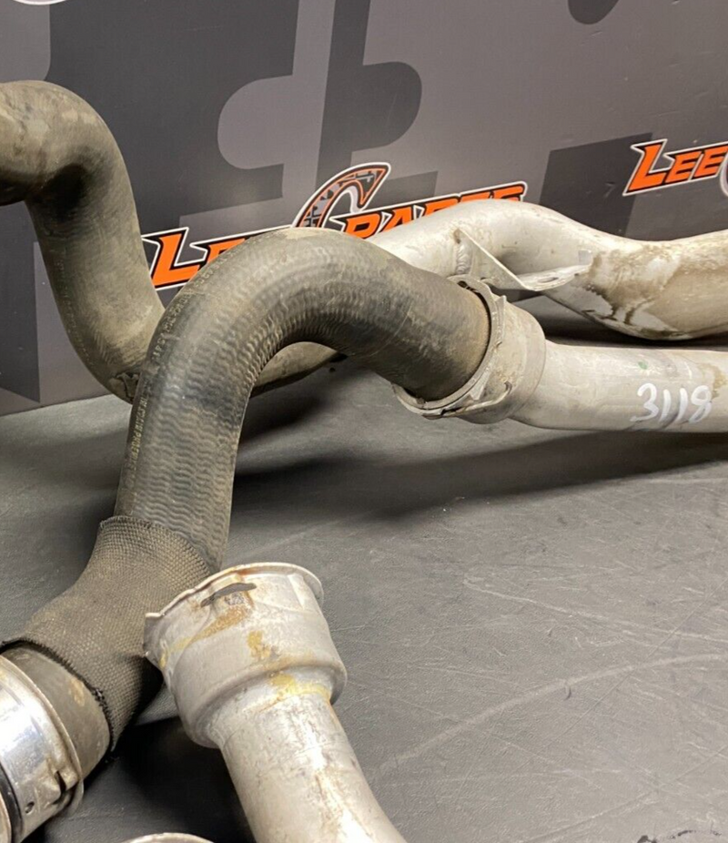 2007 PORSCHE 911 TURBO 997 OEM COOLANT PIPE LINES UNDER CAR HARD LINES USED