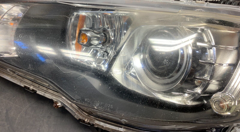 2008 Lancer EVOLUTION X DRIVER LH HEADLIGHT HEADLAMP HID USED OEM