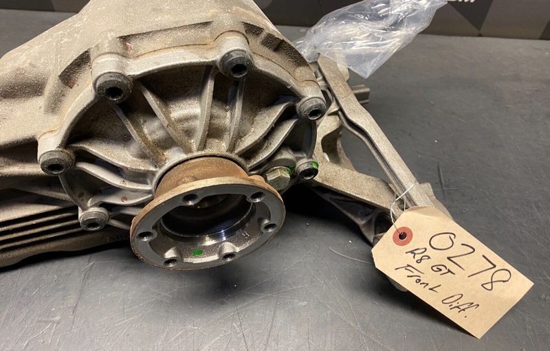 2012 AUDI R8 GT V10 OEM COUPE FRONT DIFFERENTIAL USED