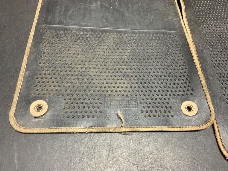 2007 CORVETTE C6 OEM DRIVER PASSENGER FLOOR MATS