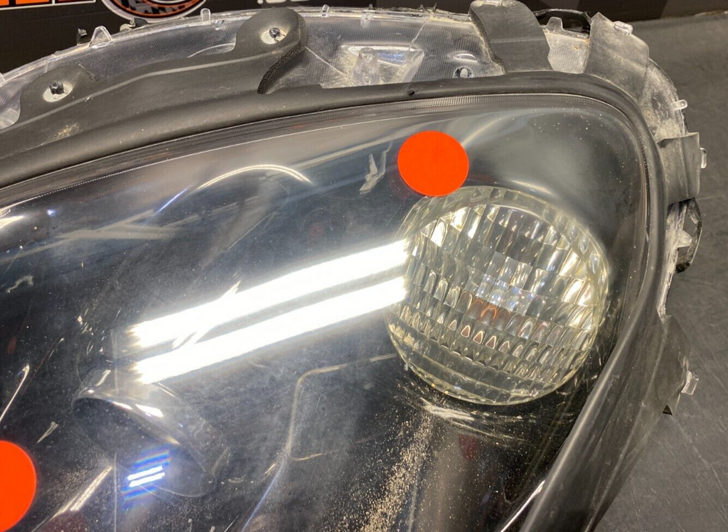 2008 CORVETTE C6 OEM BLACK DRIVER LH HEADLIGHT HEADLAMP **PARTS ONLY** USED