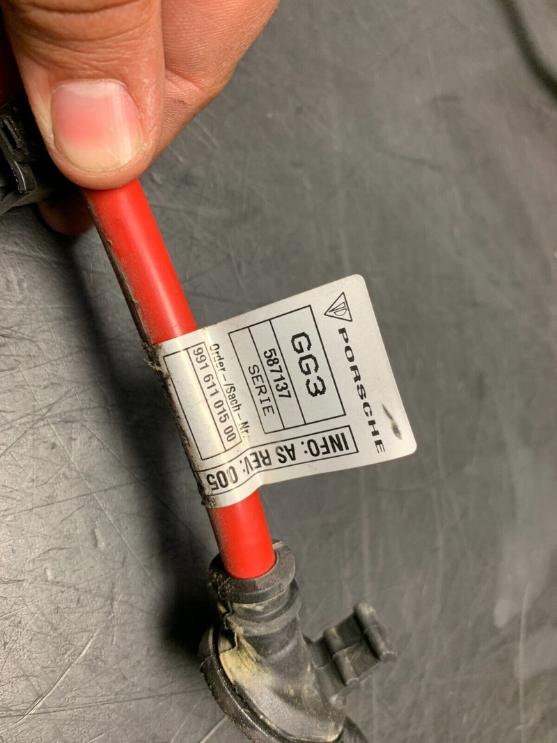 2014 PORSCHE 911 991 GT3 OEM BATTERY POWER CABLE