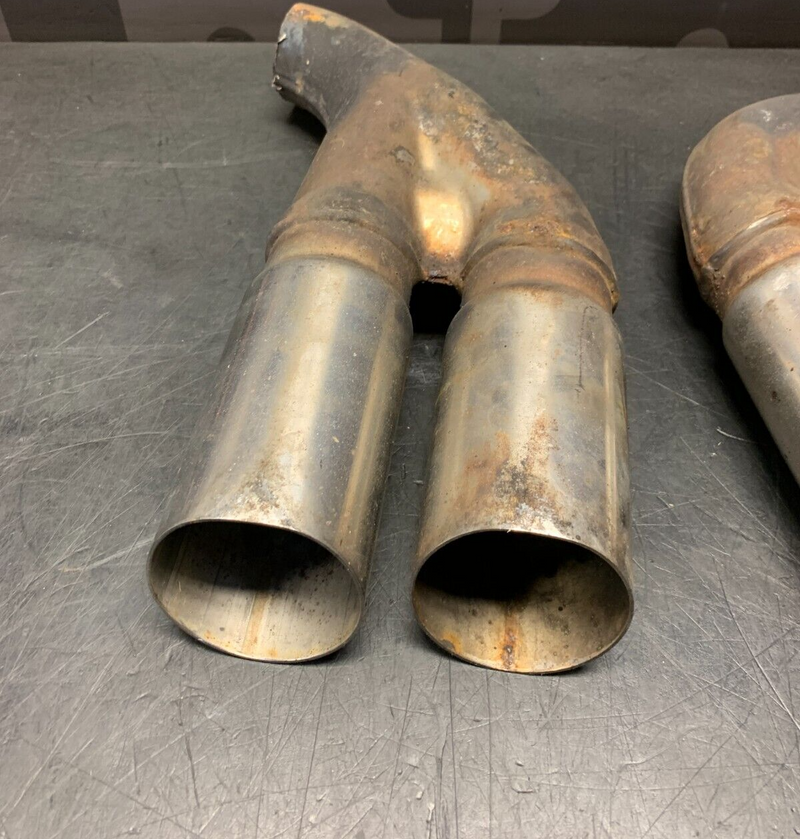 2008 SUBARU WRX STI HATCHBACK OEM EXHAUST TIPS PAIR USED