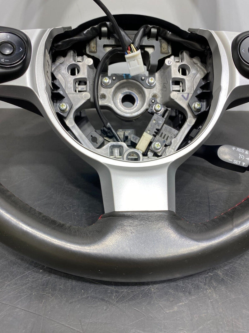 2017 SUBARU BRZ FRS 86 OEM STEERING WHEEL M/T NO PADDLE RED STRIPE USED