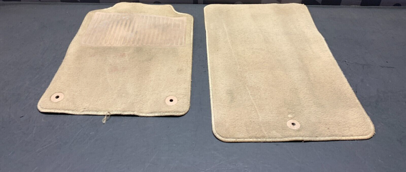 2007 CORVETTE C6 OEM DRIVER PASSENGER FLOOR MATS