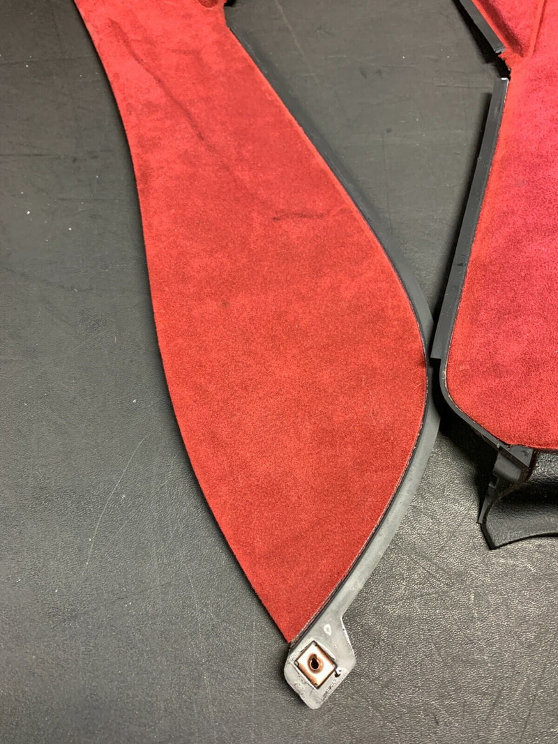 2004 PONTIAC GTO OEM RED SUEDE CENTER CONSOLE SIDE TRIM PANELS