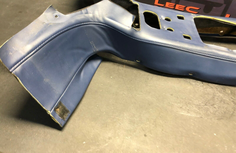 2002 HONDA S2000 AP1 OEM BLUE CENTER CONSOLE LEATHER COVER
