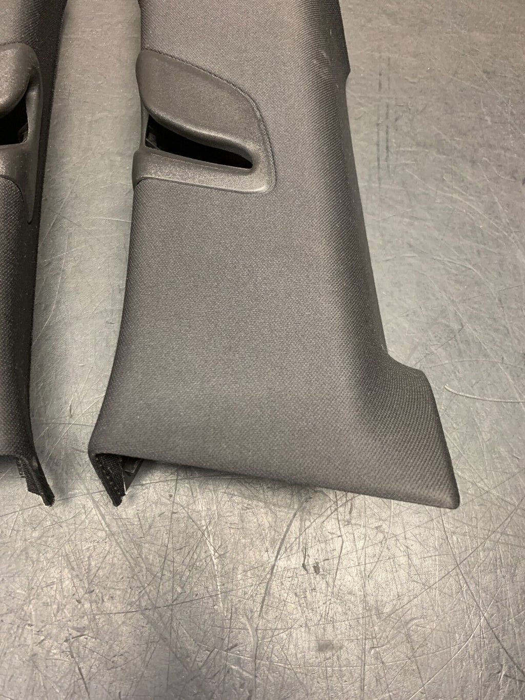 2013 CADILLAC CTS V COUPE OEM DRIVER PASSENGER INTERIOR B PILLAR TRIM PANELS