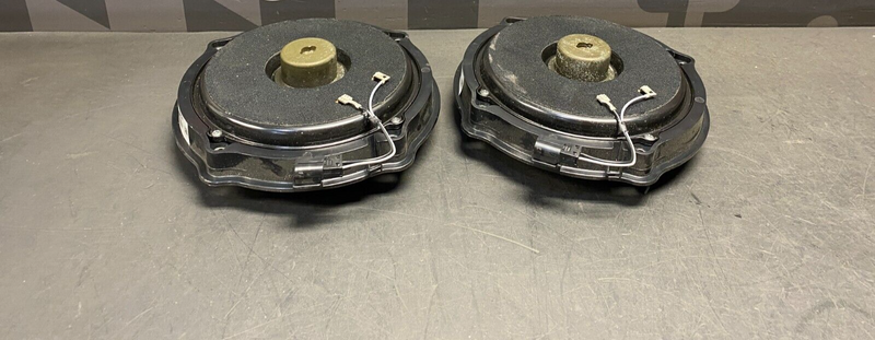 2007 PORSCHE 911 TURBO 997.1 OEM BOSE FRONT DOOR SPEAKERS PAIR DR PS USED