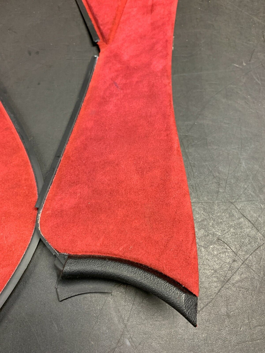 2004 PONTIAC GTO OEM RED SUEDE CENTER CONSOLE SIDE TRIM PANELS