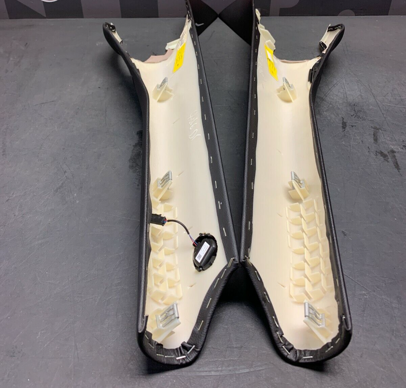 2010 CORVETTE C6 OEM DRIVER PASSENGER INTERIOR A PILLAR TRIM PANELS