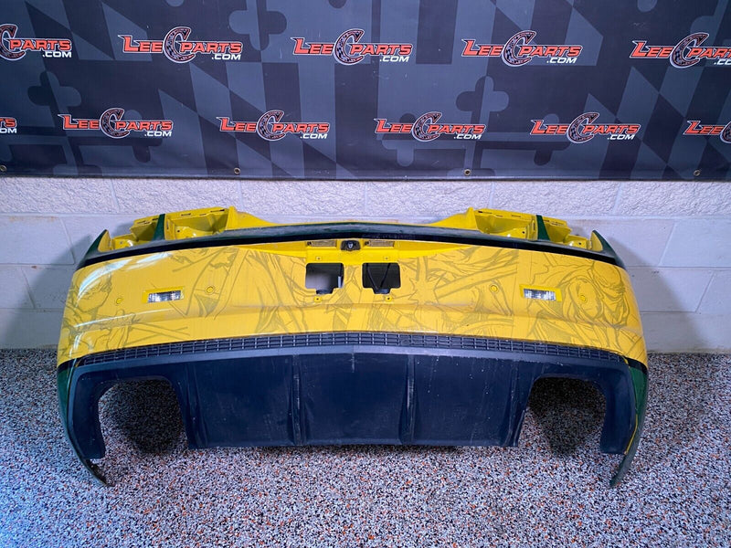 2013 CAMARO SS 1LE OEM COUPE REAR BUMPER COVER WITH VALANCE BUMPER HARNESS USED