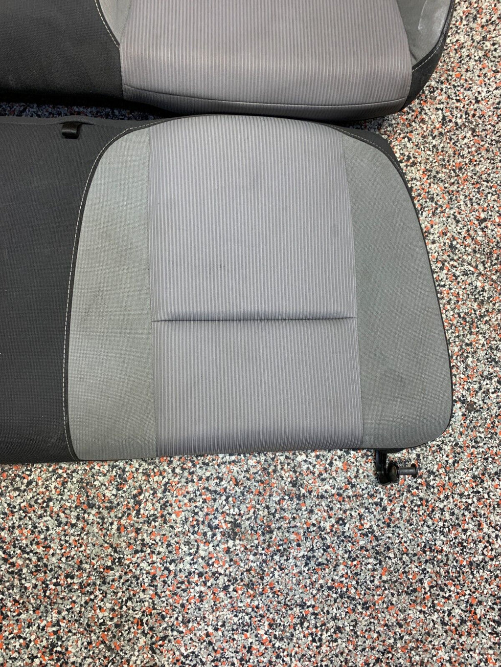 2014 CAMARO SS OEM COUPE GREY CLOTH FRONT REAR SEATS