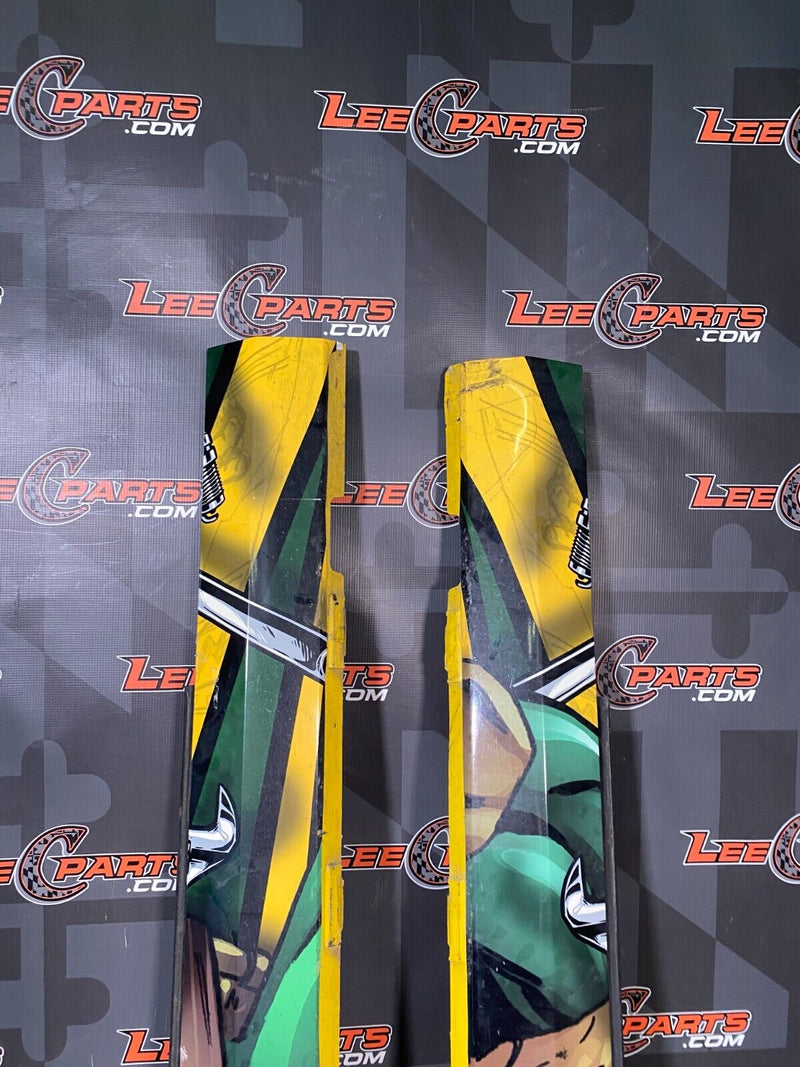 2013 CHEVROLET CAMARO SS 1LE OEM SIDE SKIRTS PAIR DRIVER PASSENGER **WRAPPED**