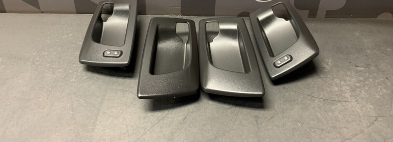 2004 CADILLAC CTS V CTS-V DOOR HANDLE SURROUND SET (4) USED OEM 74k MILES!