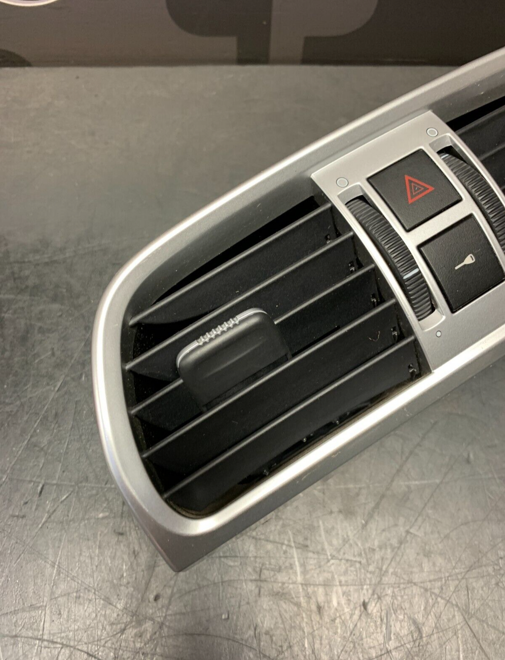 2007 PORSCHE 911 TURBO OEM DASH CENTER VENT TRIM PANEL