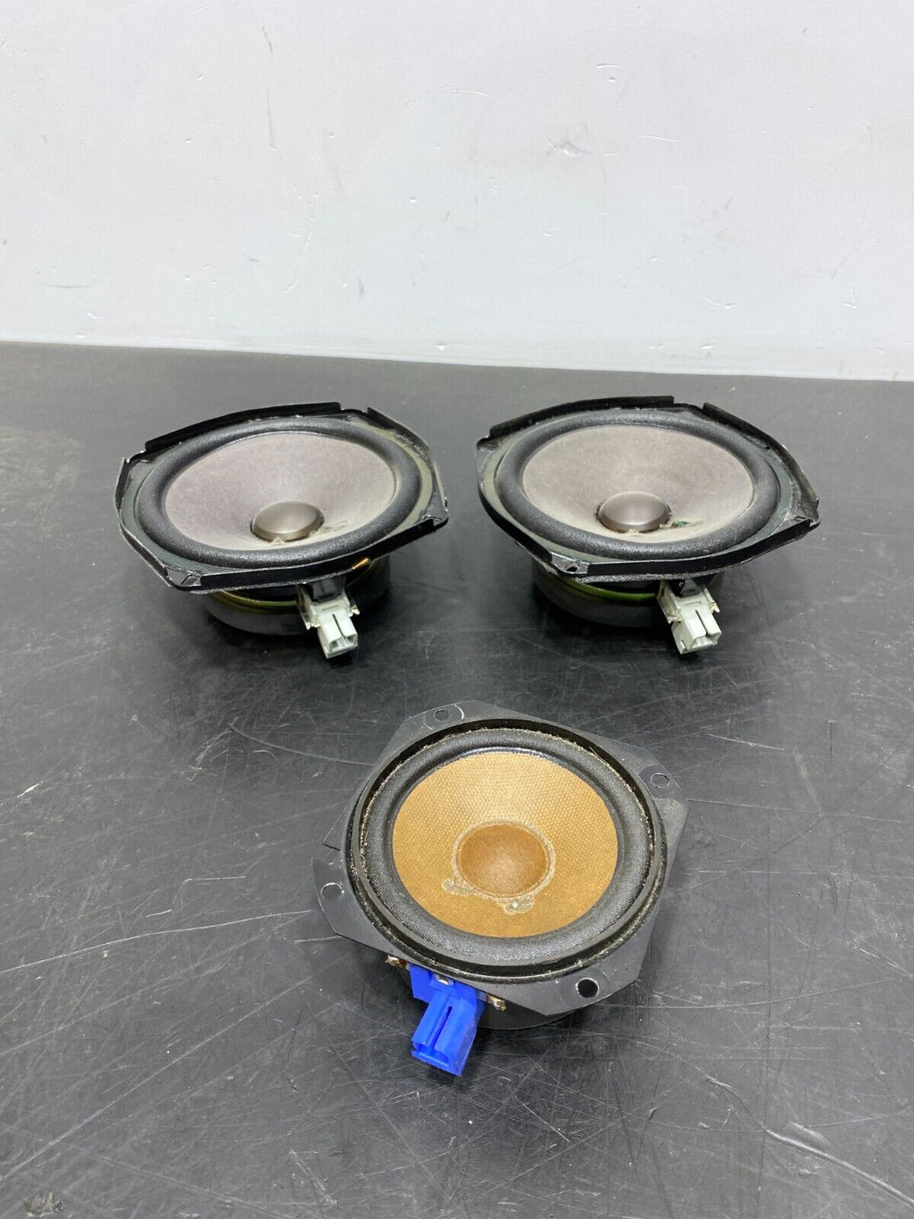 2006 CORVETTE C6 OEM REAR SPEAKERS WITH CENTER DASH SPEAKER BOSE USED