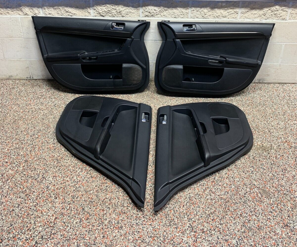 2008 EVOLUTION X EVO 10 MR OEM DOOR PANEL SET (4) USED