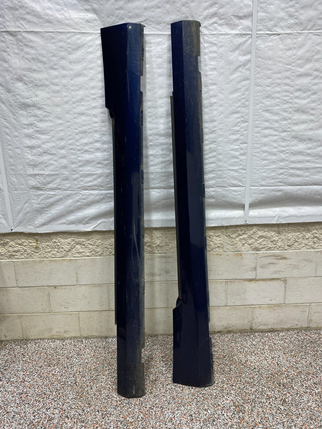 2012 CAMARO SS COUPE OEM SIDE SKIRT ROCKER PANEL PAIR DRIVER PASSENGER USED