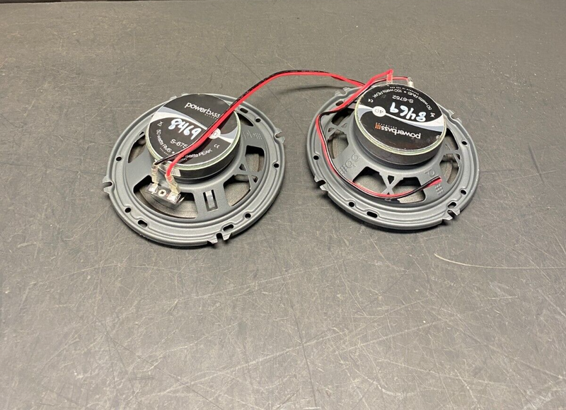 2002 HONDA S2000 AP1 POWERBASS AUDIO SPEAKERS S-6752 PAIR DOOR SPEAKERS USED