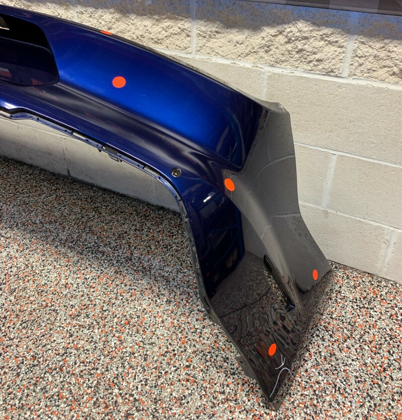 2019 FORD MUSTANG GT OEM REAR BUMPER COVER -READ, DAMAGED-